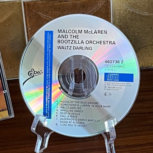 Malcolm McLaren and The Bootzilla Orchestra Waltz Darling CD 1989 CBS UK - Picture 6 of 9